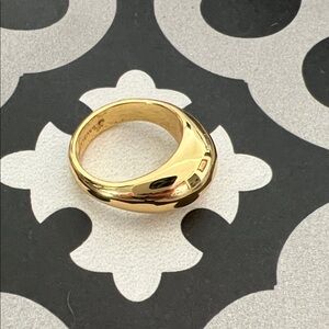 Chunky Dome Gold Ring from from Baublebar